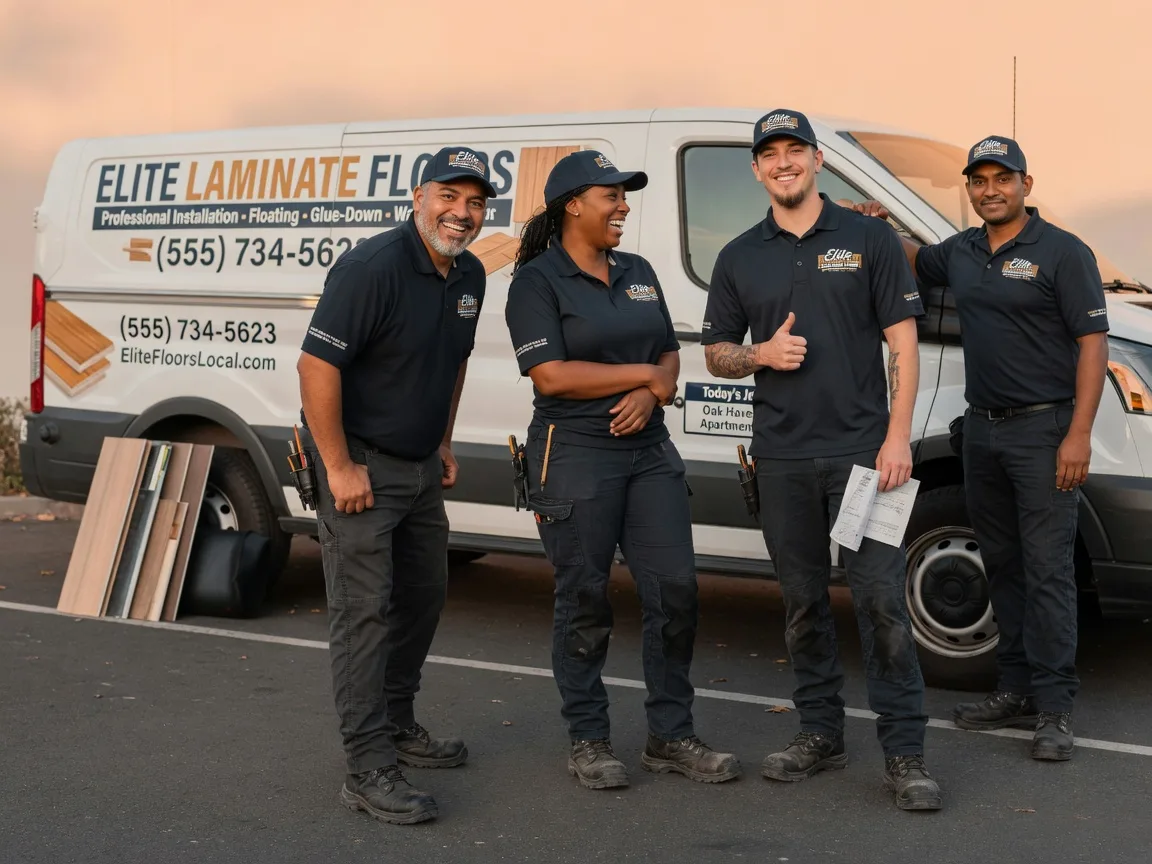 Laminate flooring installation company in Agate, ND